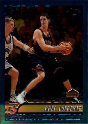 Raef Lafrentz #8 Basketball Cards 2001 Topps Chrome