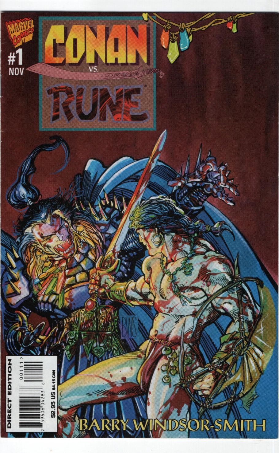 Conan Vs. Rune #1 (1995) Comic Books Conan Vs. Rune
