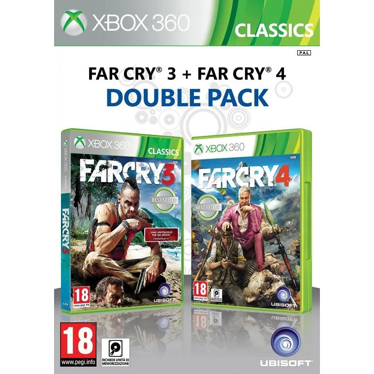 Far Cry 3 + Far Cry 4 Double Pack PAL Xbox 360
