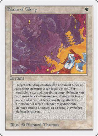 Blaze of Glory Magic Unlimited