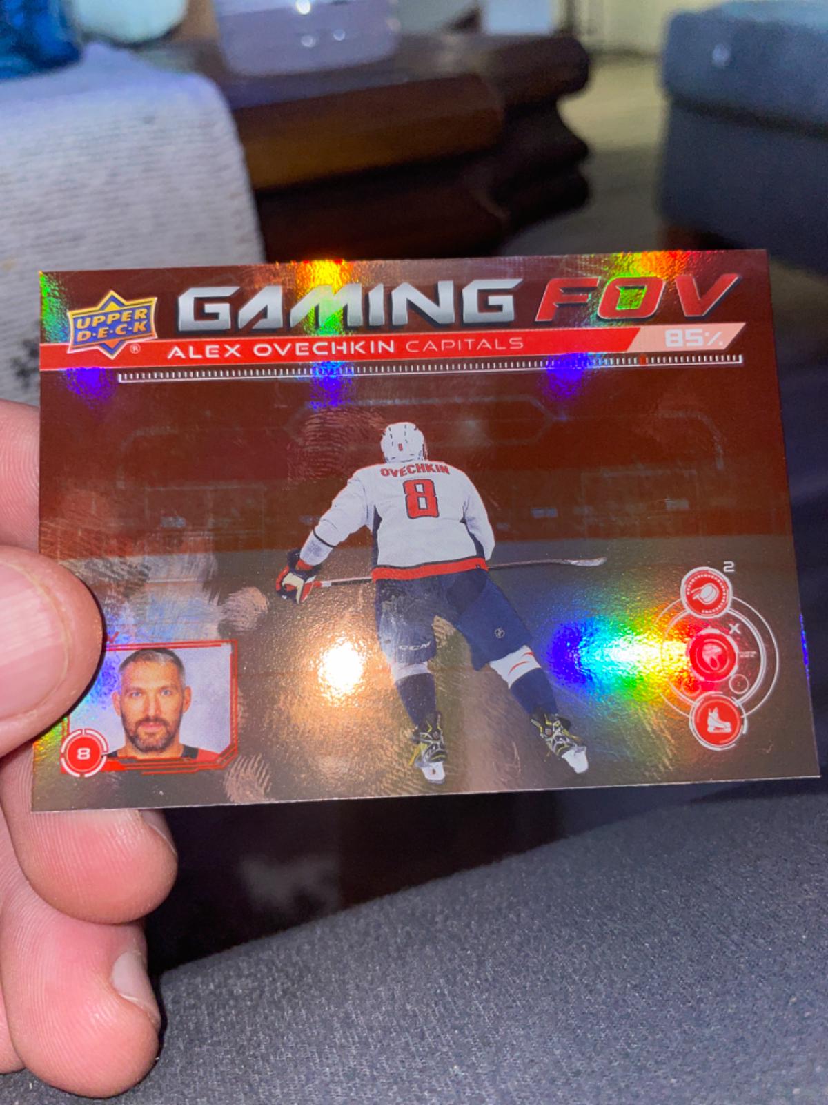Alex Ovechkin #GFOV-17 Hockey Cards 2024 Upper Deck Gaming FOV