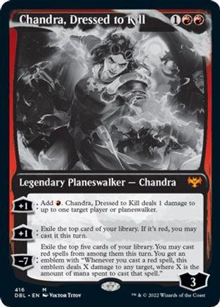 Chandra, Dressed to Kill #416 Magic Innistrad: Double Feature