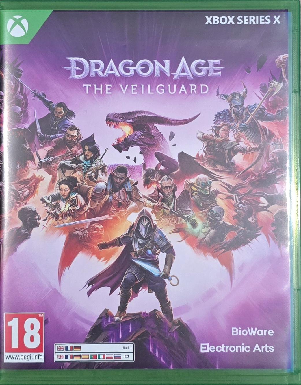 Carátula de Dragon Age: The Veilguard para Xbox Series X (edición PAL España)