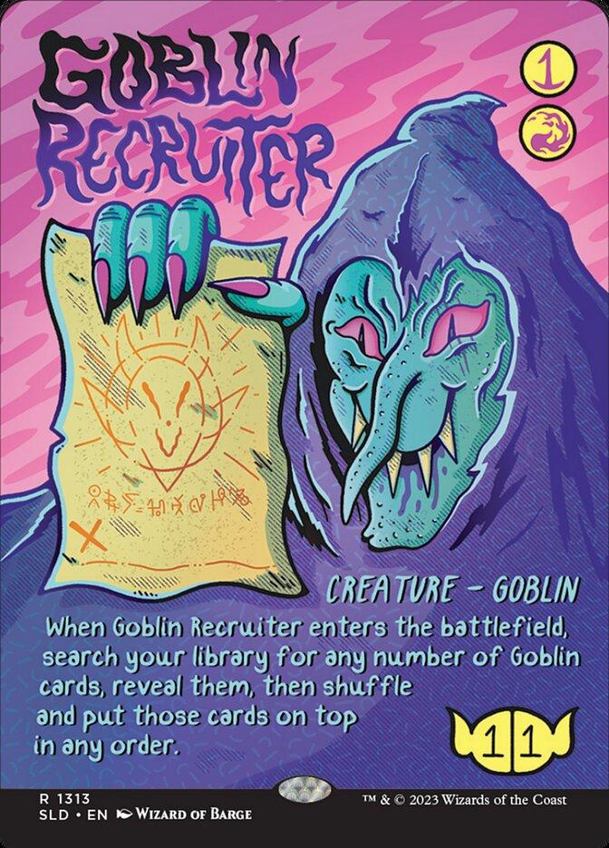 Goblin Recruiter (Magic Secret Lair Drop)
