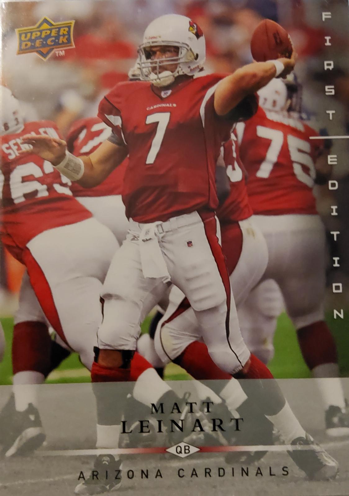 Matt Leinart #2 2009 Upper Deck First Edition Football