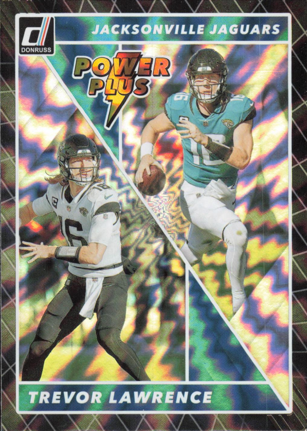 Trevor Lawrence #PP-8 Football Cards 2022 Panini Donruss Power Plus