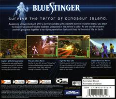 Back Cover | Blue Stinger Sega Dreamcast