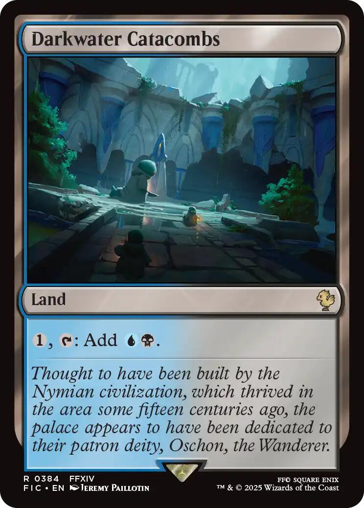 Darkwater Catacombs [Foil] (Magic Final Fantasy Commander)