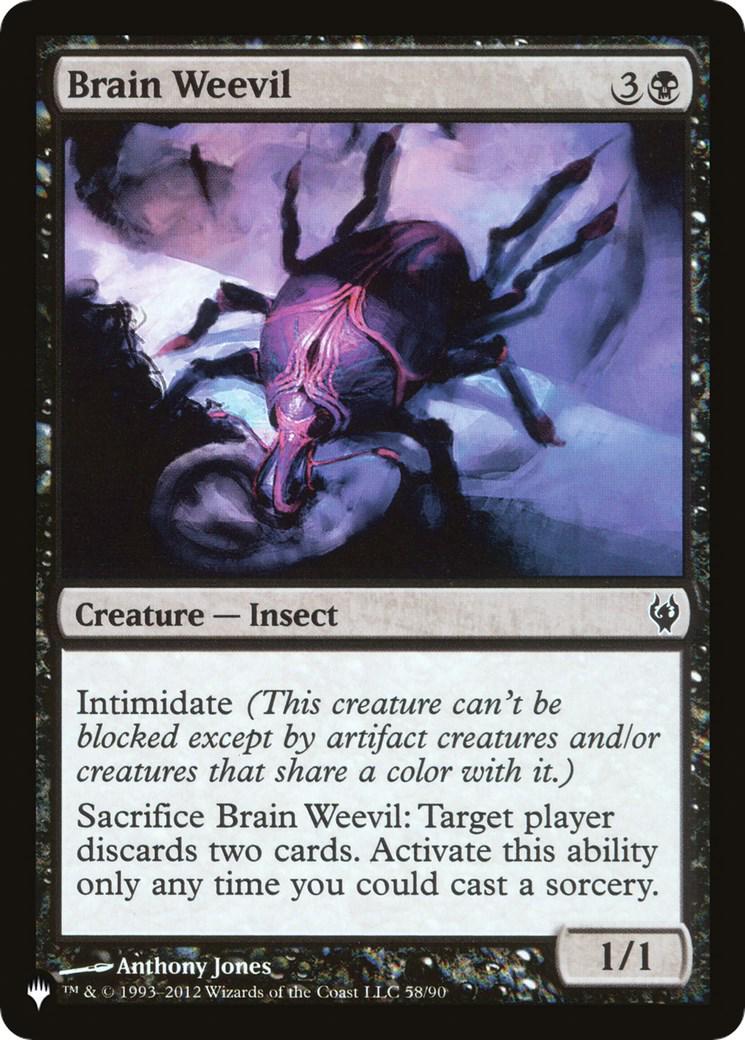 Brain Weevil (Magic The List Reprints)