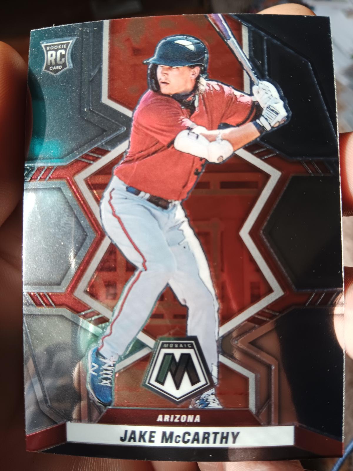 Jake McCarthy #203 Baseball Cards 2022 Panini Mosaic