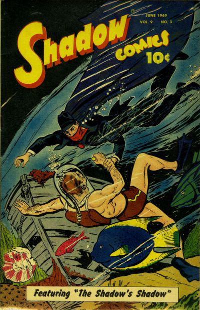 Shadow Comics Vol. 9 #3 (1949) Comic Books Shadow Comics