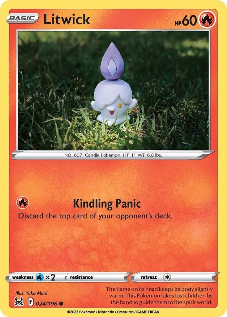 Litwick #24 Pokemon Lost Origin
