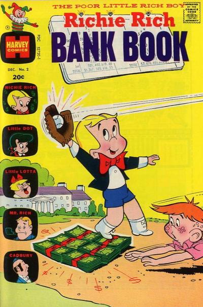 Richie Rich Bank Book #2 (1972) Comic Books Richie Rich Bank Book