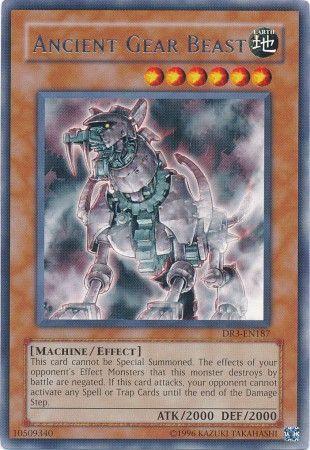 Ancient Gear Beast DR3-EN187 YuGiOh Dark Revelation Volume 3