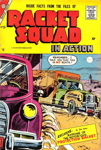 Racket Squad in Action #25 (1957) Comic Books Racket Squad in Action