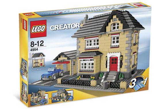 Model Town House #4954 LEGO Creator