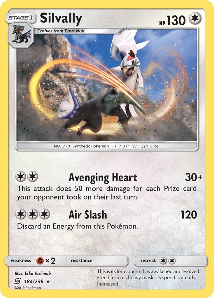 Silvally #184 Pokemon Unified Minds