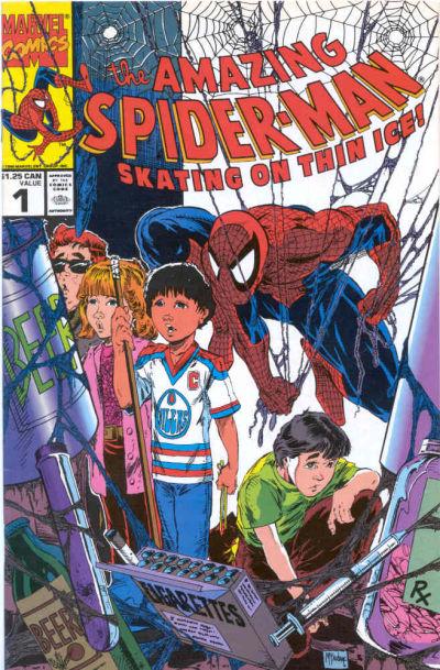 Amazing Spider-Man: Skating on Thin Ice #1 (1990) Comic Books Amazing Spider-Man: Skating on Thin Ice