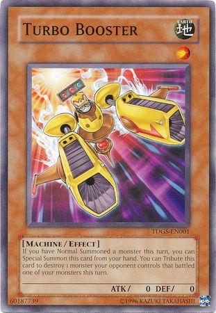 Turbo Booster TDGS-EN001 YuGiOh The Duelist Genesis