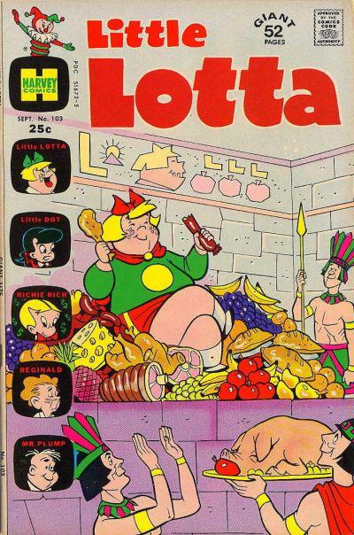 Little Lotta #103 (1972) Comic Books Little Lotta