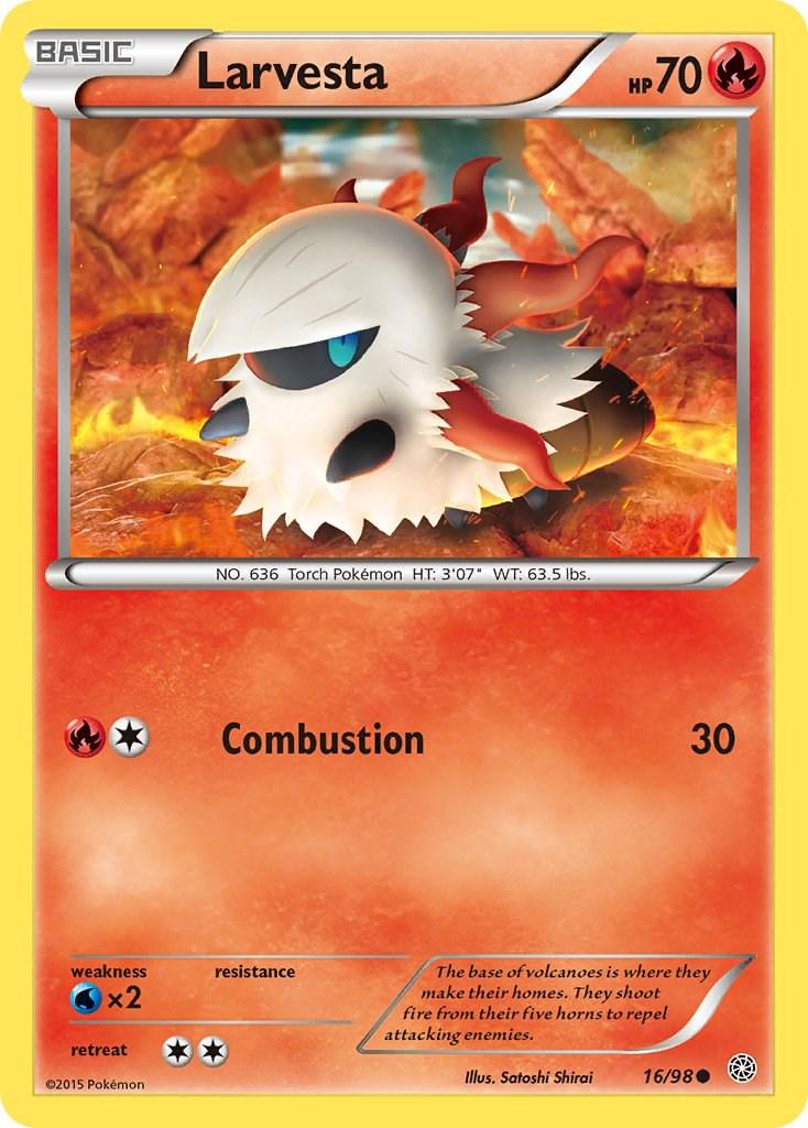 Larvesta #16 Pokemon Ancient Origins