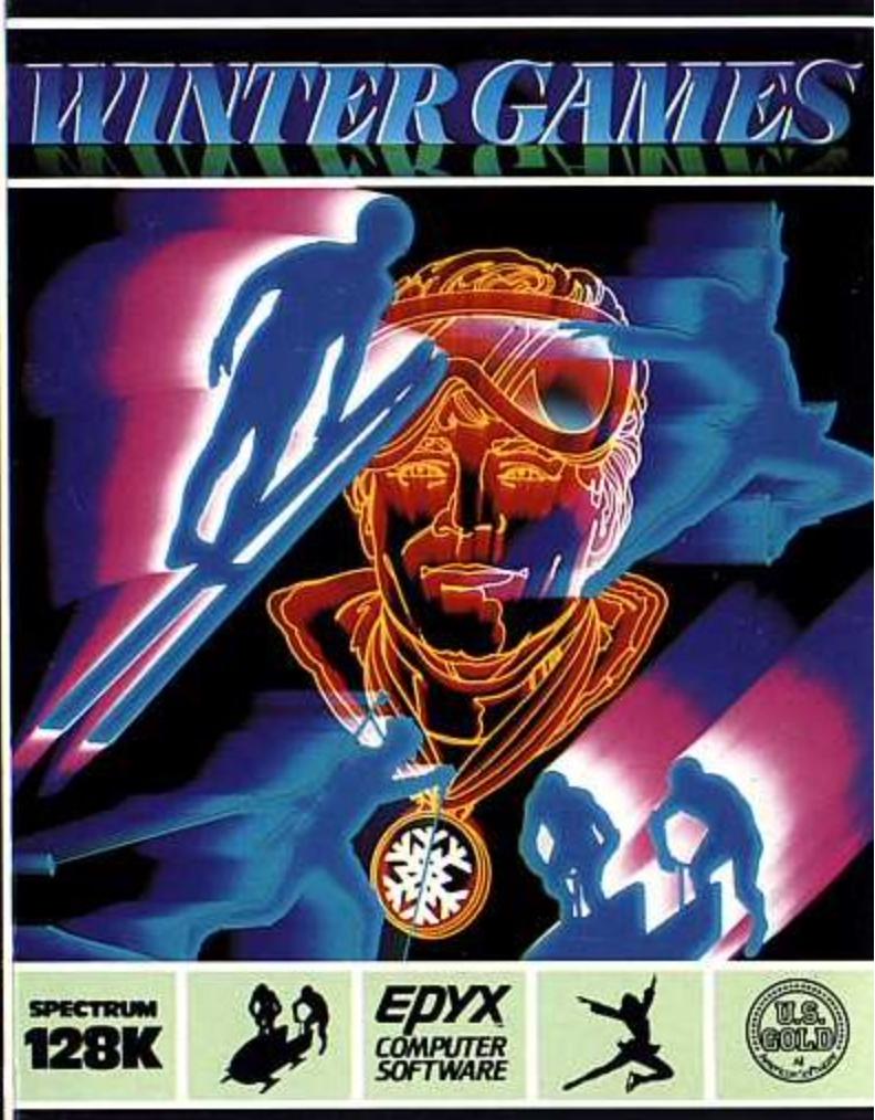 Winter Games 128 ZX Spectrum