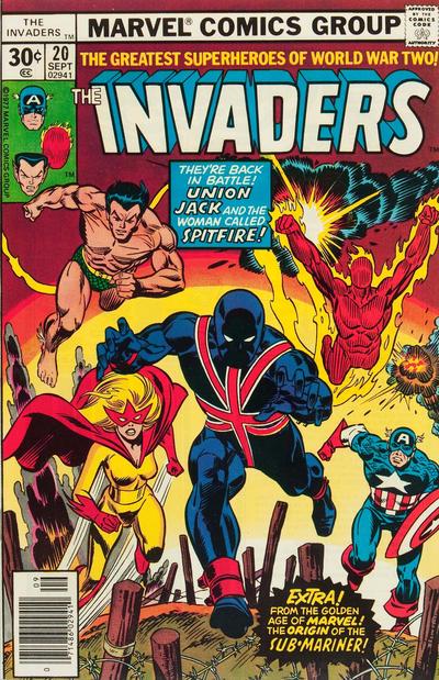 Invaders #20 (1977) Comic Books Invaders