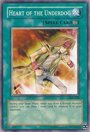 Heart of the Underdog IOC-032 YuGiOh Invasion of Chaos