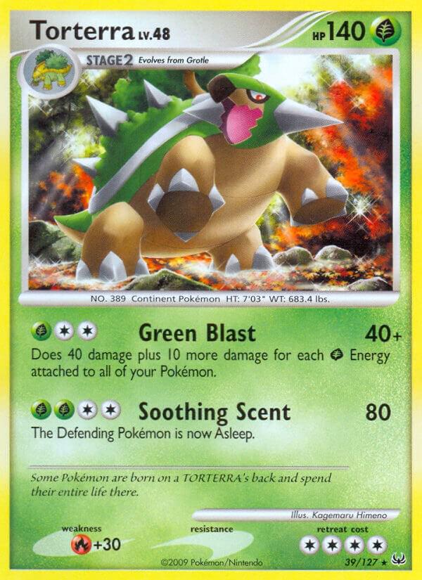 Torterra #39 Pokemon Platinum