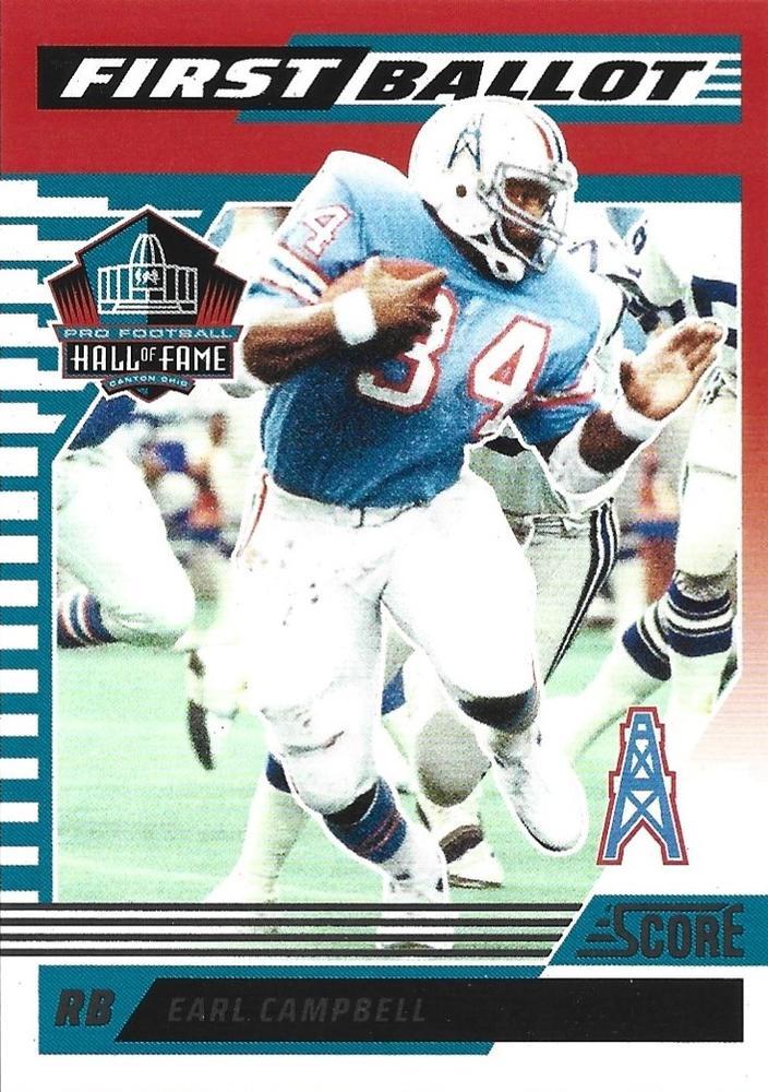 2025 Panini Score First Ballot Earl Campbell #2 card
