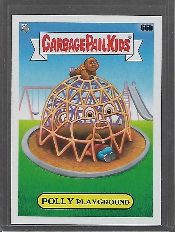 POLLY Playground #66b Garbage Pail Kids Late To School