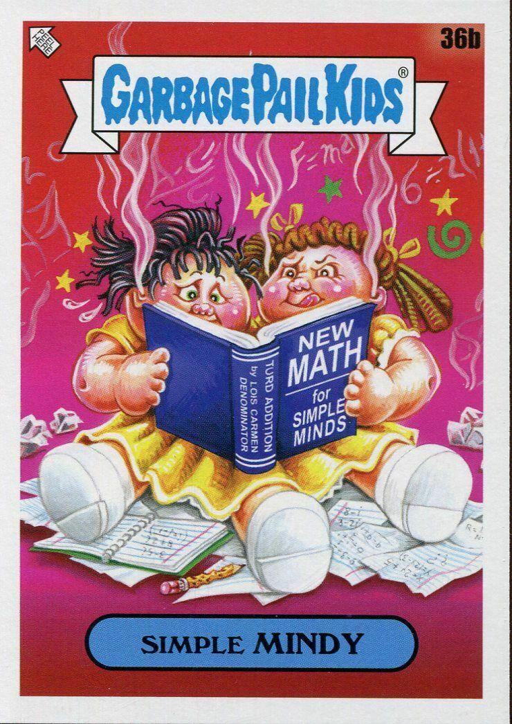 Simple MINDY's #36b Garbage Pail Kids Late To School