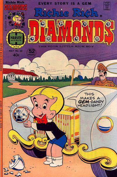 Richie Rich Diamonds #30 (1977) Comic Books Richie Rich Diamonds