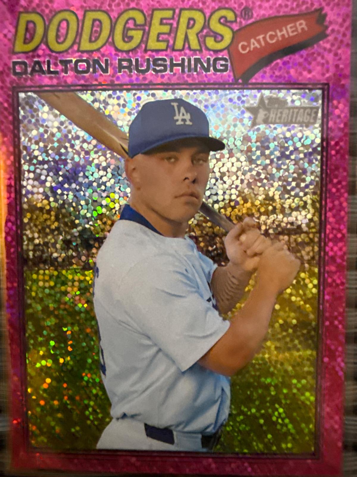 Dalton Rushing [Pink Sparkle Chrome] #246