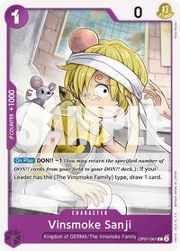 Vinsmoke Sanji OP07-061 One Piece 500 Years in the Future