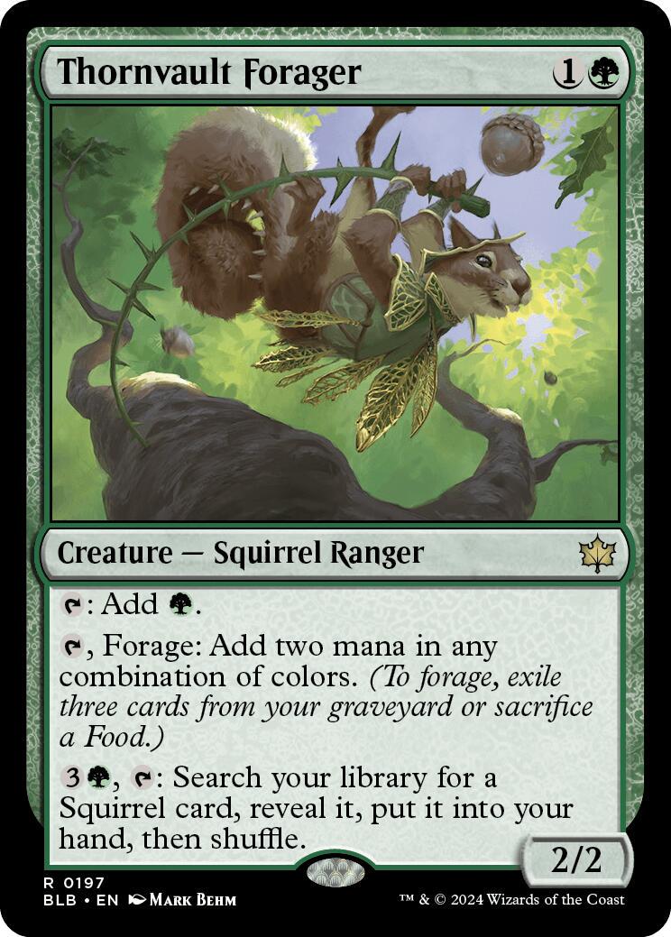 Thornvault Forager (Magic Bloomburrow)