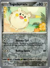 Togedemaru [Reverse Holo] #151 Pokemon Obsidian Flames Prices