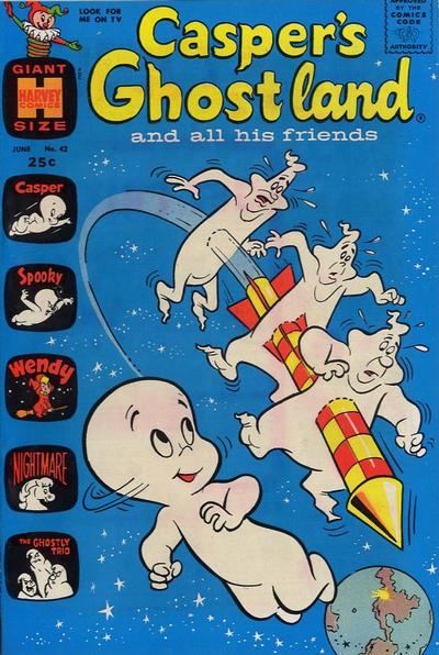 Casper's Ghostland #42 (1968) Comic Books Casper's Ghostland