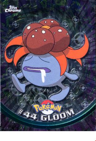 Gloom #44 Pokemon 2000 Topps Chrome