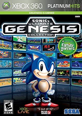 Sonic's Ultimate Genesis Collection [Platinum Hits] Cover Art
