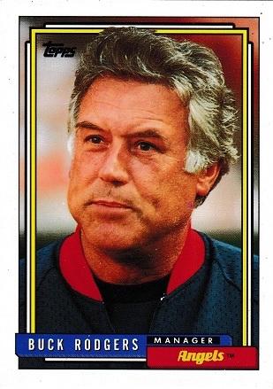 Buck Rodgers #21 Baseball Cards 1992 Topps