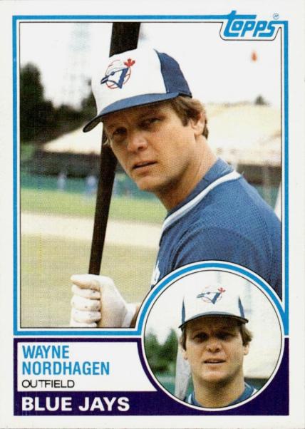 1983 Topps Wayne Nordhagen #714 card