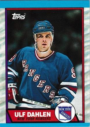 Ulf Dahlen #2 Hockey Cards 1989 Topps