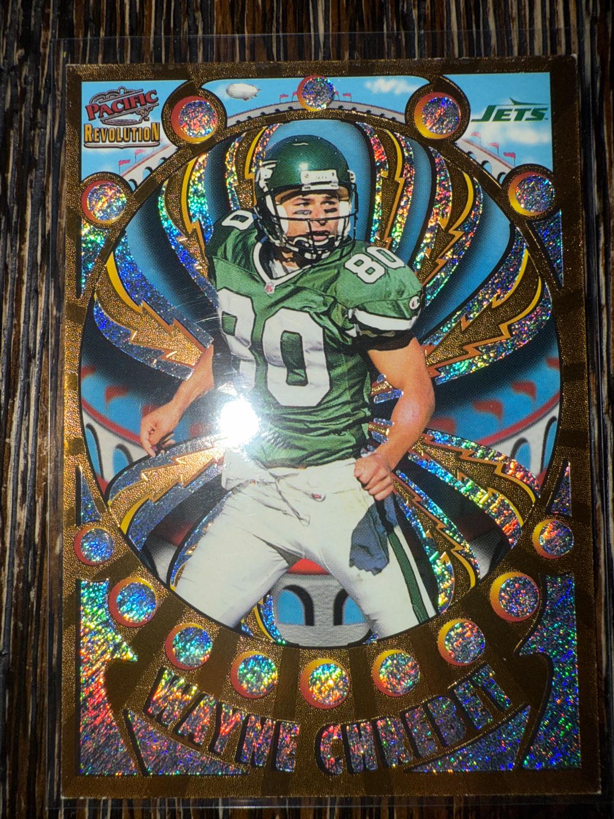 Wayne Chrebet #97 1997 Pacific Revolution Football