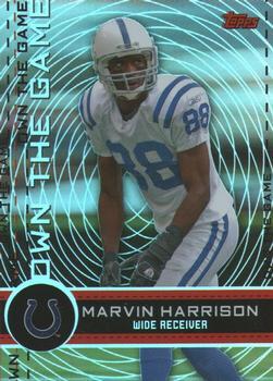 Marvin Harrison #OTG-MH 2007 Topps Football Own the Game