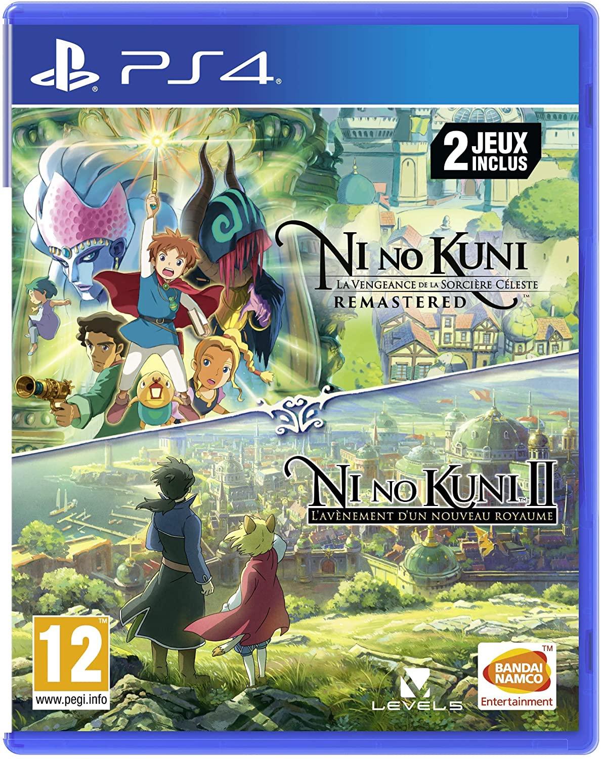 Ni No Kuni Remastered & Ni No uni II Compilation PAL Playstation 4