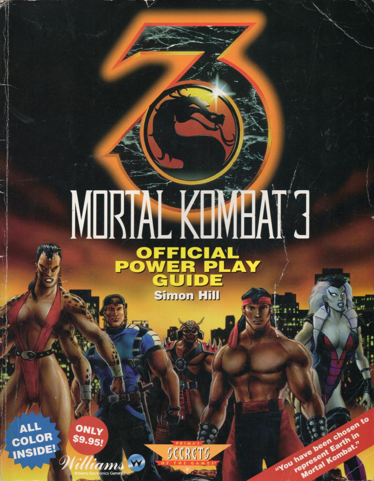 Mortal Kombat 3 Power Play Guide Strategy Guide