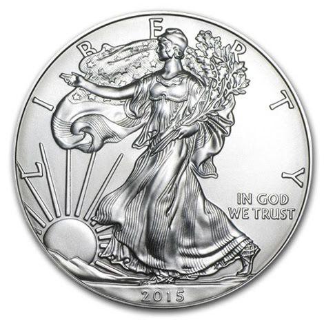 2015 P Coins American Silver Eagle