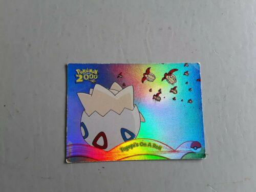 Togepi's on a Roll #1 Pokemon 2000 Topps Movie