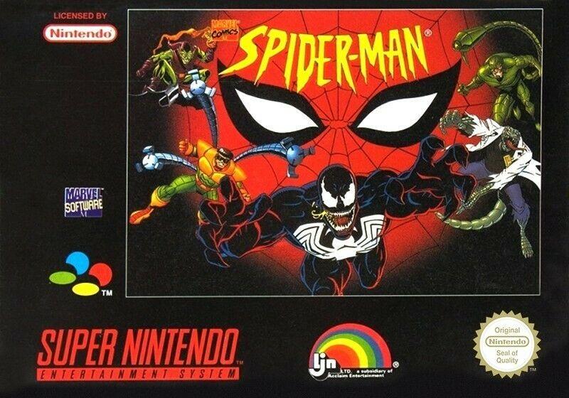 Spiderman PAL Super Nintendo